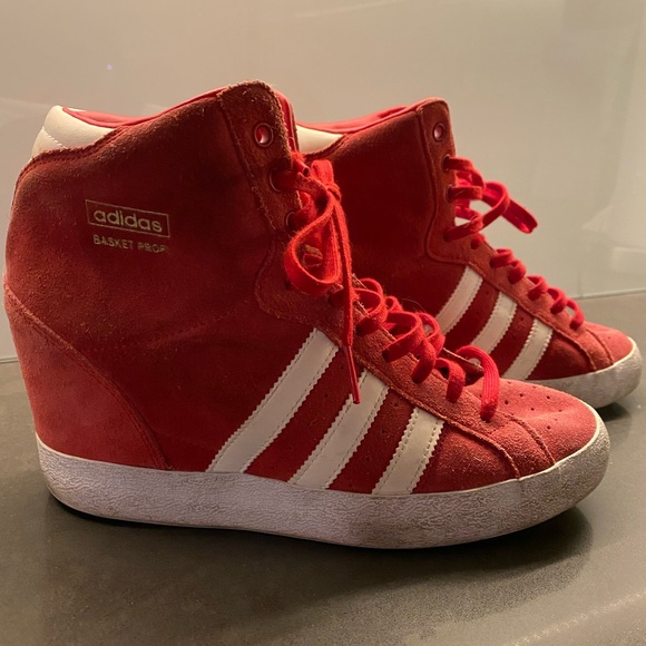 adidas | Shoes | Adidas Wedge High Tops 